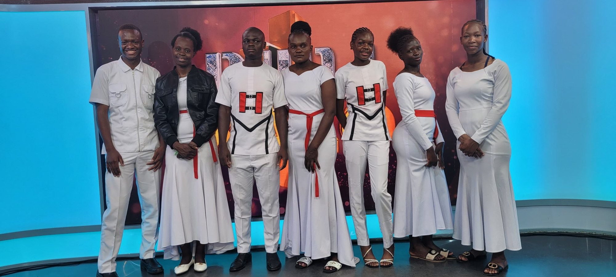The whole worship team